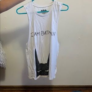 Batman muscle tank size M